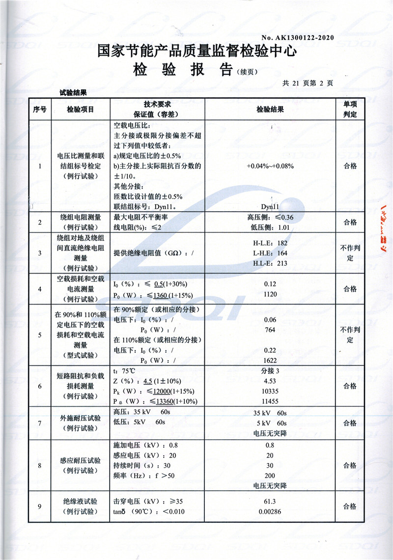 高低压试验报告-S11-1250堆龙德庆堆龙德庆堆龙德庆油浸式变压器-2.jpg
